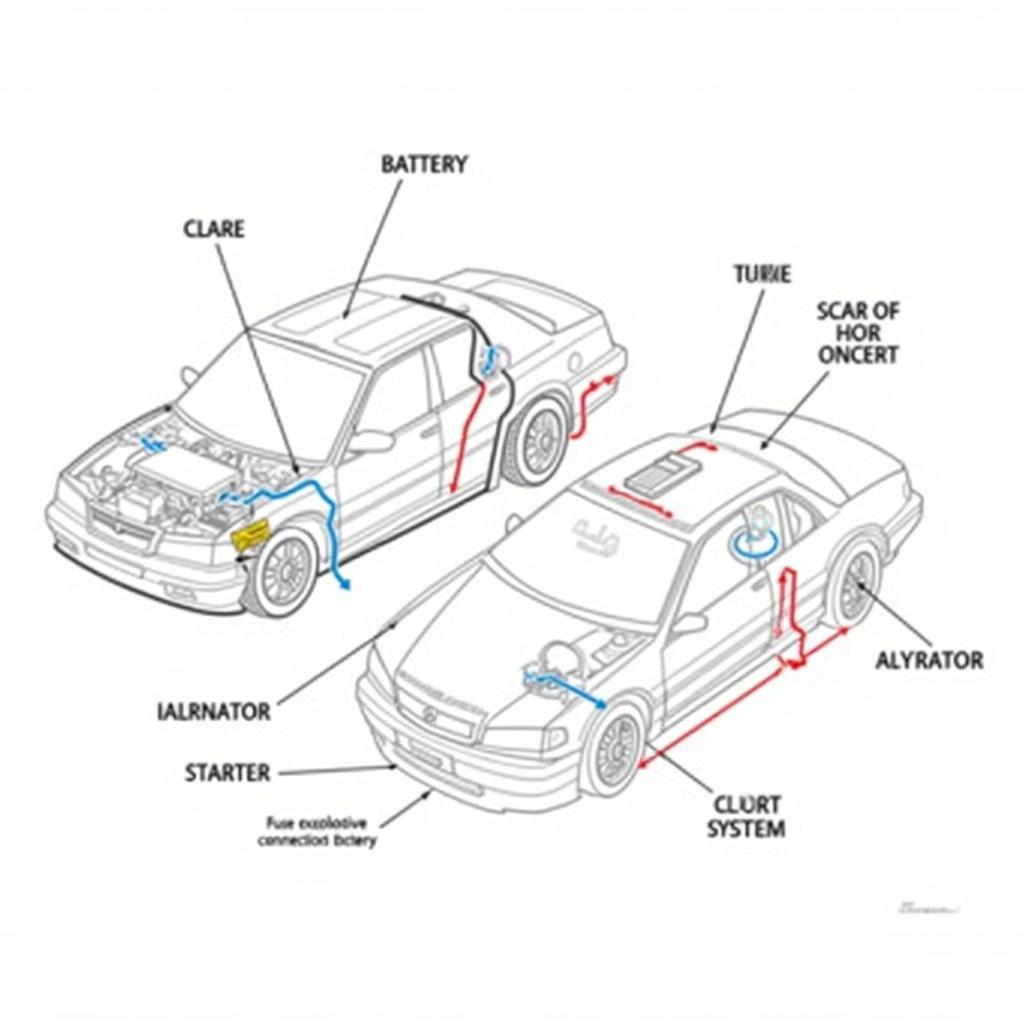 Car Electrical System Diagram