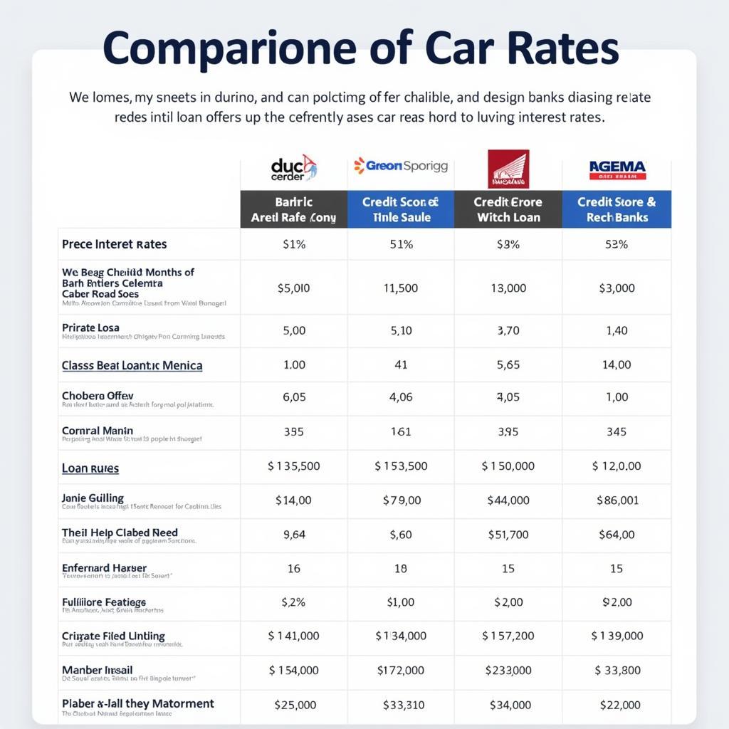 Compare Car Loan Rates from Top Banks