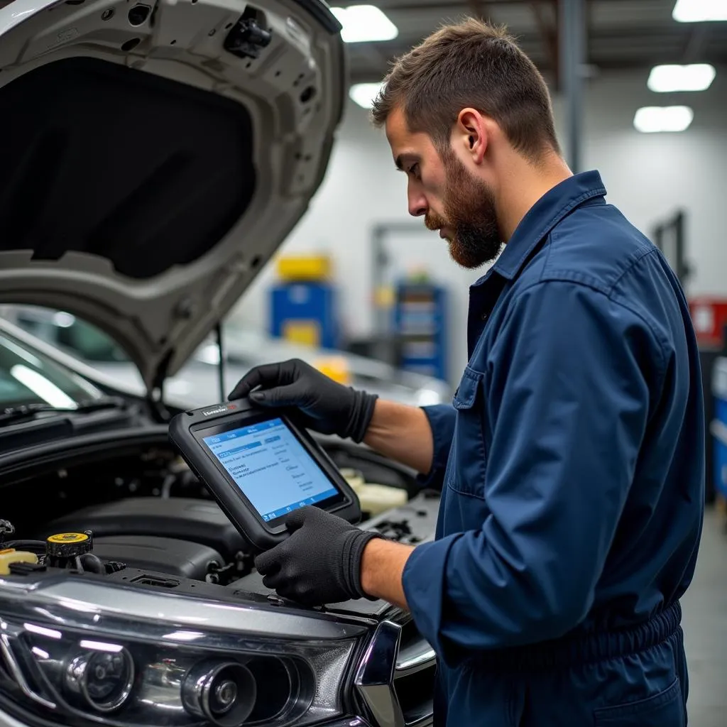 Routine Vehicle Maintenance with a Dealer Scanner