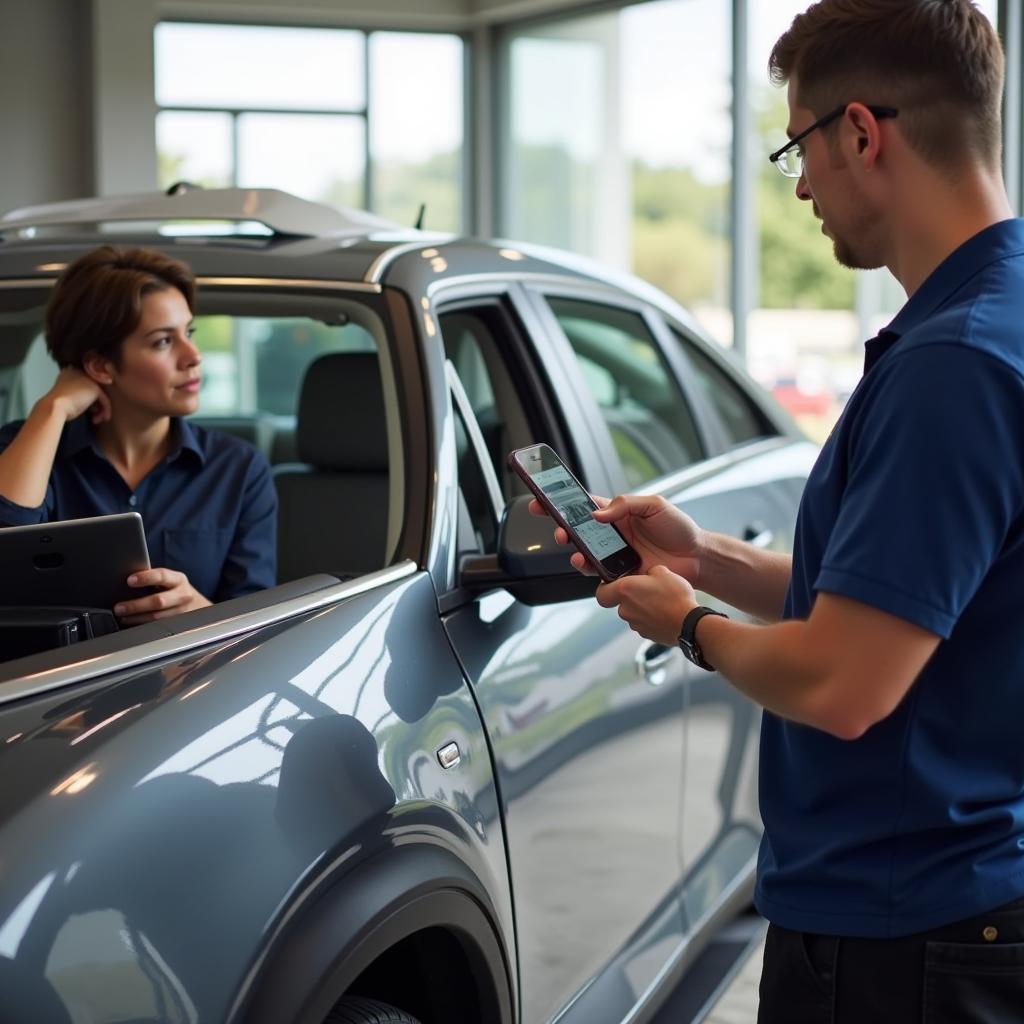 Car Rental Inspection Before Pickup