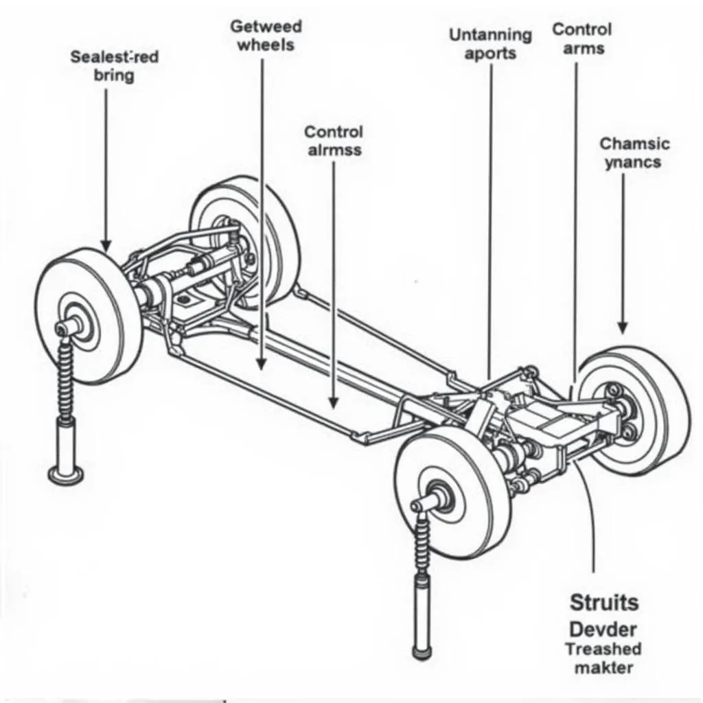 Car Suspension System Diagram