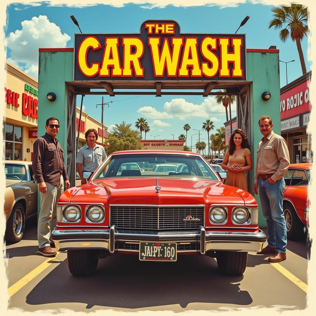 Car Wash 1976 movie poster