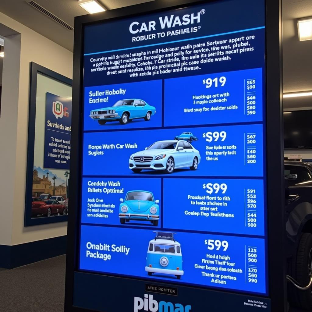 Car Wash Service Packages