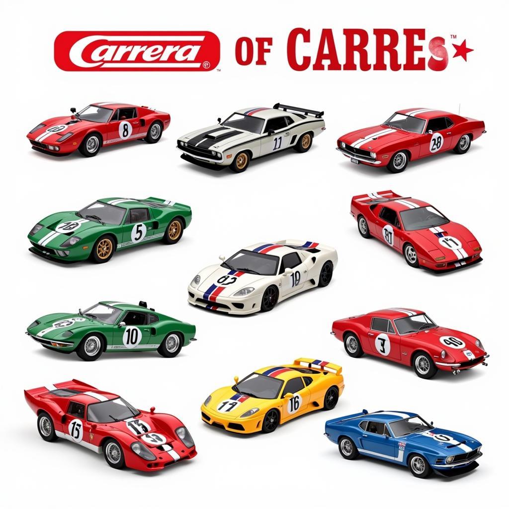 Carrera Slot Car Cars: Iconic Models