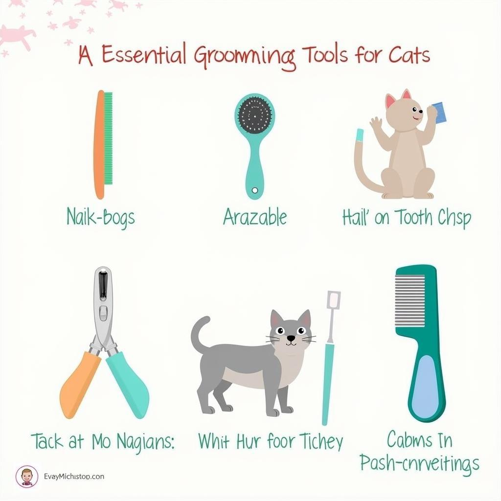 Cat Grooming Tools and Supplies