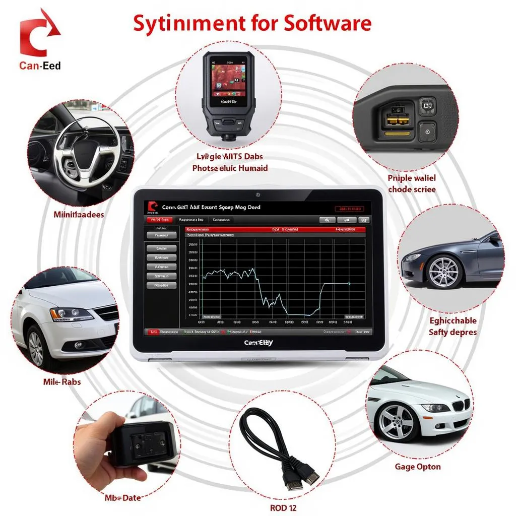 Cen-Tech OBDII Deluxe Software Interface