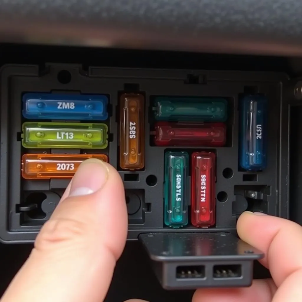 Checking Vehicle Fuse Box