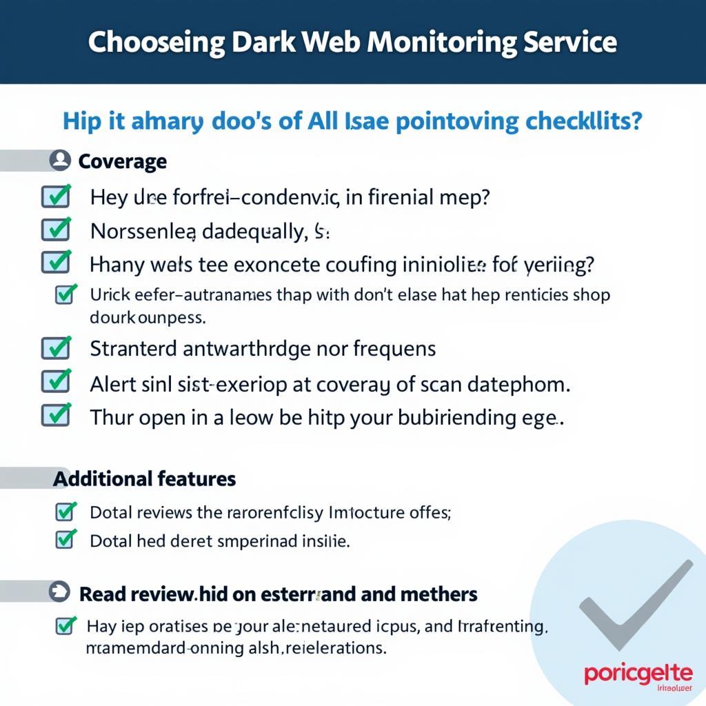 Choosing a Dark Web Monitoring Service