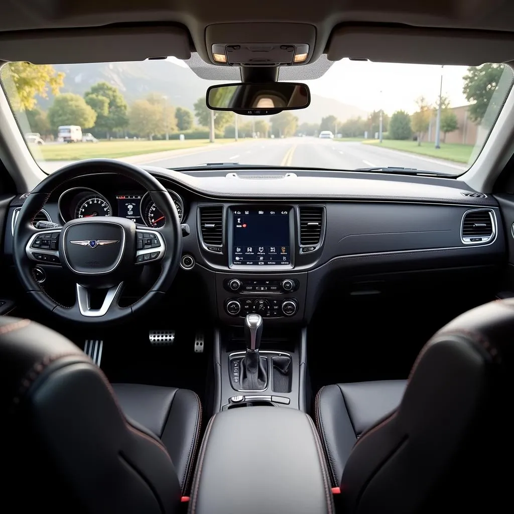 Chrysler 300 Interior Dashboard Display