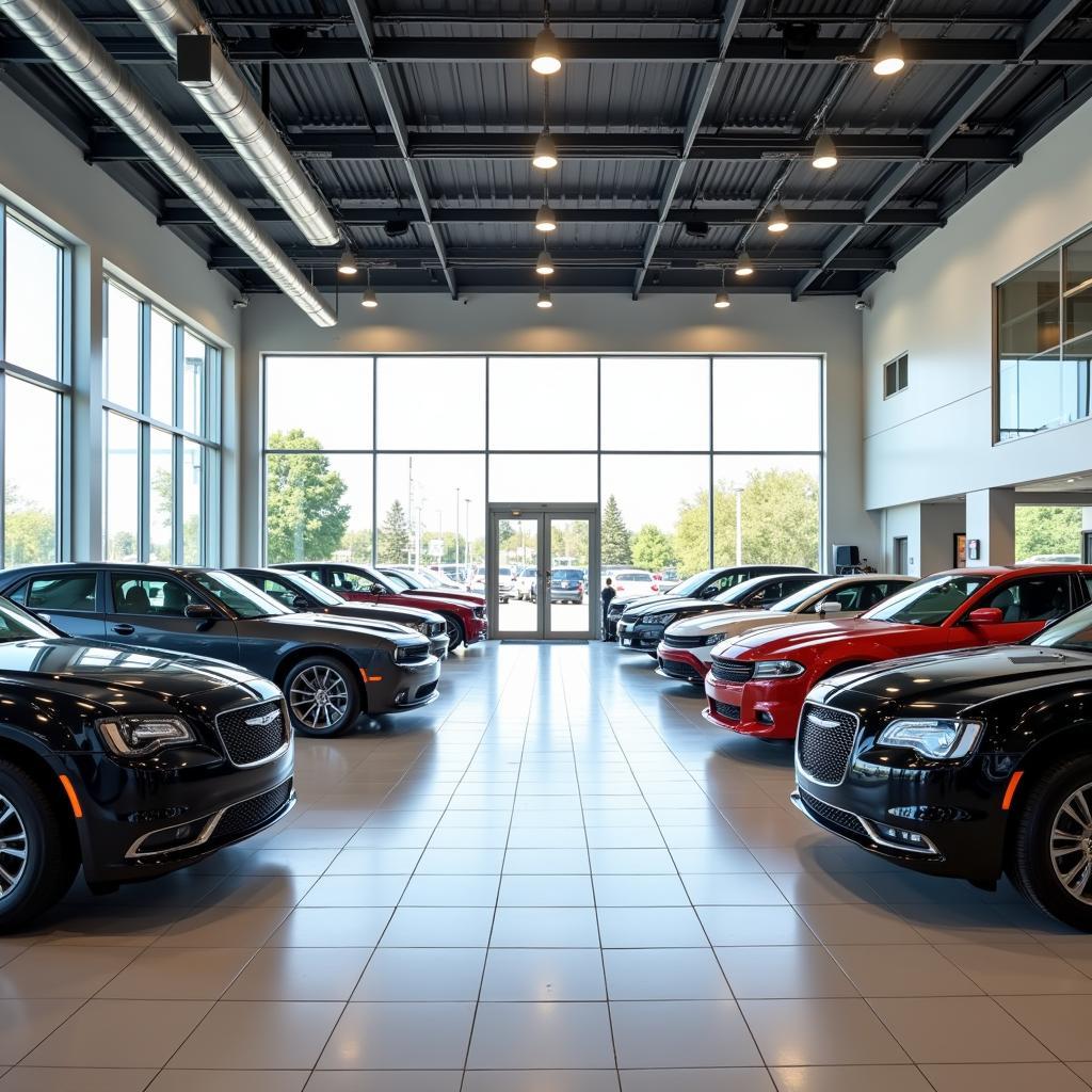 Chrysler Dealership Showroom