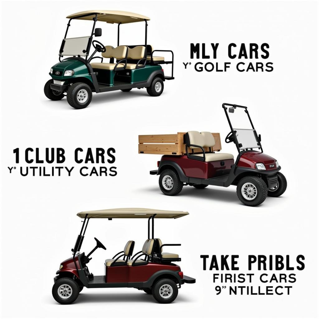 Different Types of Club Cars