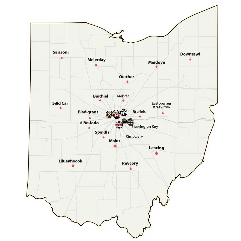 Columbus Ohio Car Dealerships Map