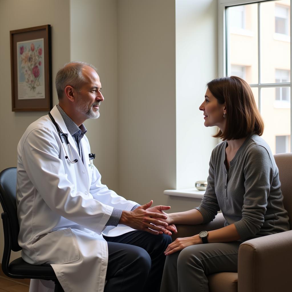 Doctor and Patient Interaction in a Compassionate Care Clinic