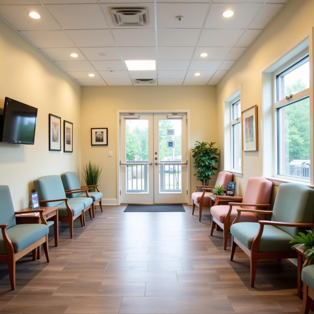 Waiting Area of a Compassionate Care Clinic