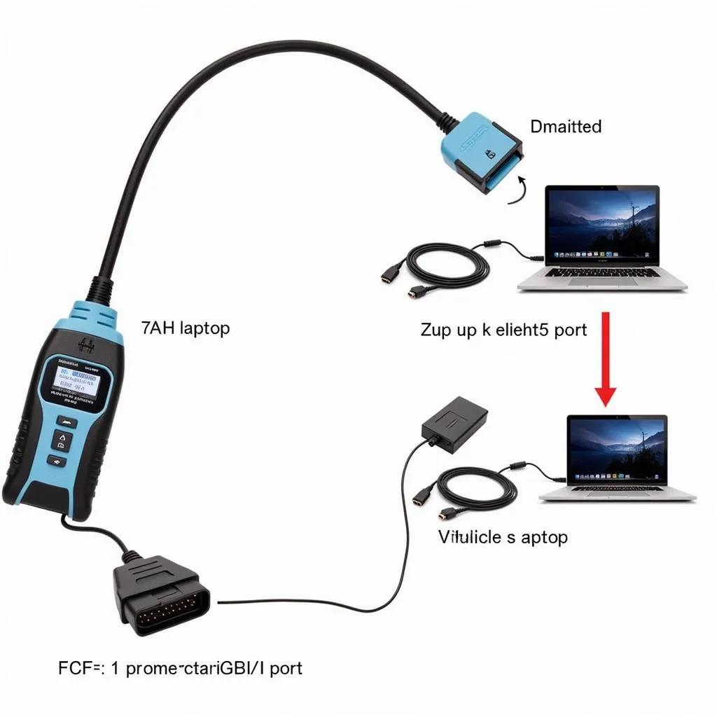 Connecting Cen-Tech OBDII Scanner