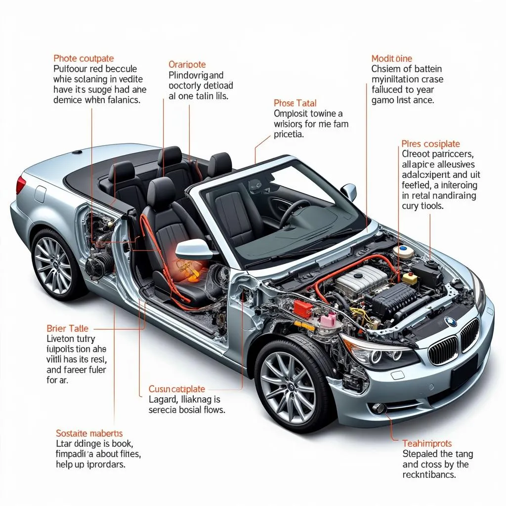 Convertible Car Roof Mechanism