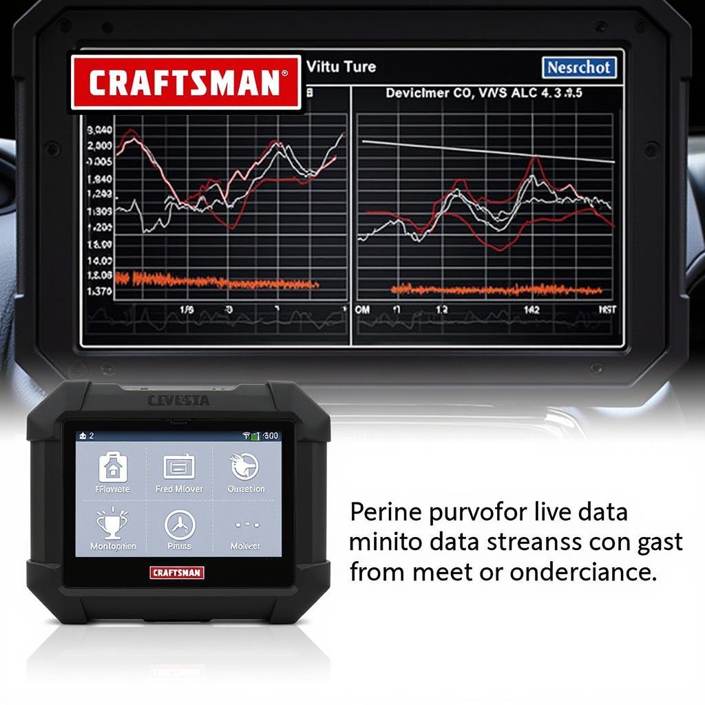 Craftsman 3130FSC Live Data Display