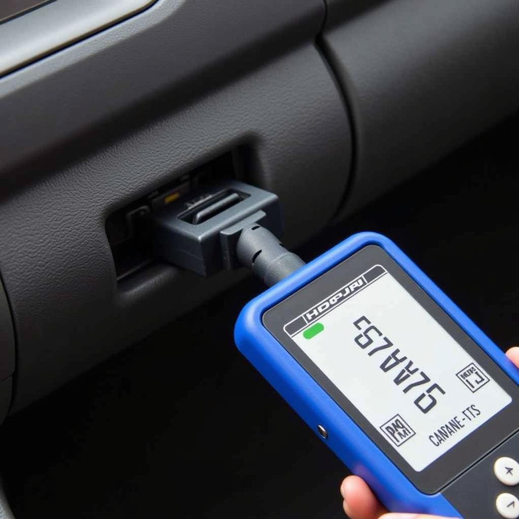 CRP329 Connected to OBD2 Port