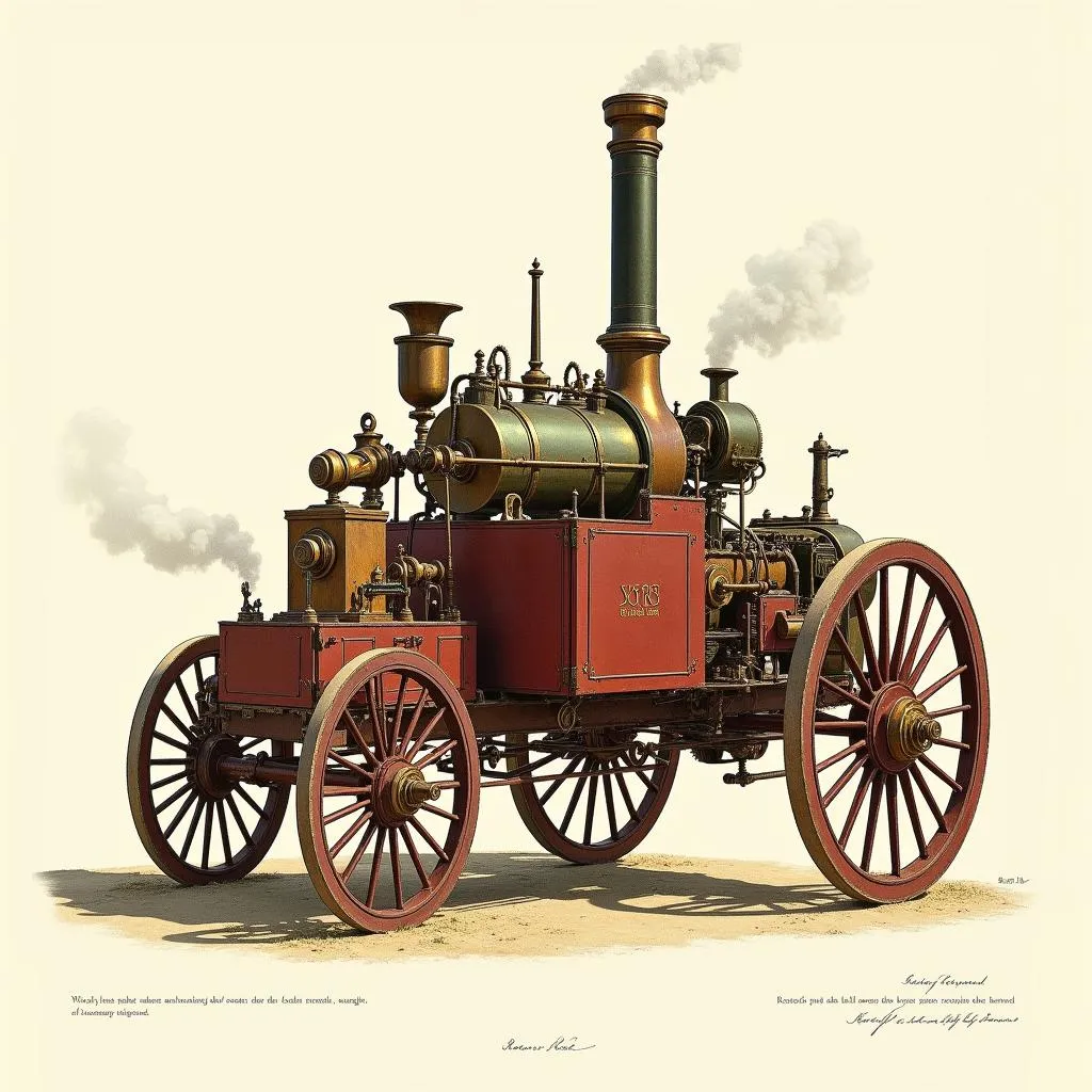 Cugnot's Fardier à Vapeur - The First Automobile