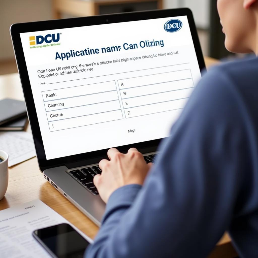 DCU Car Loan Application Process