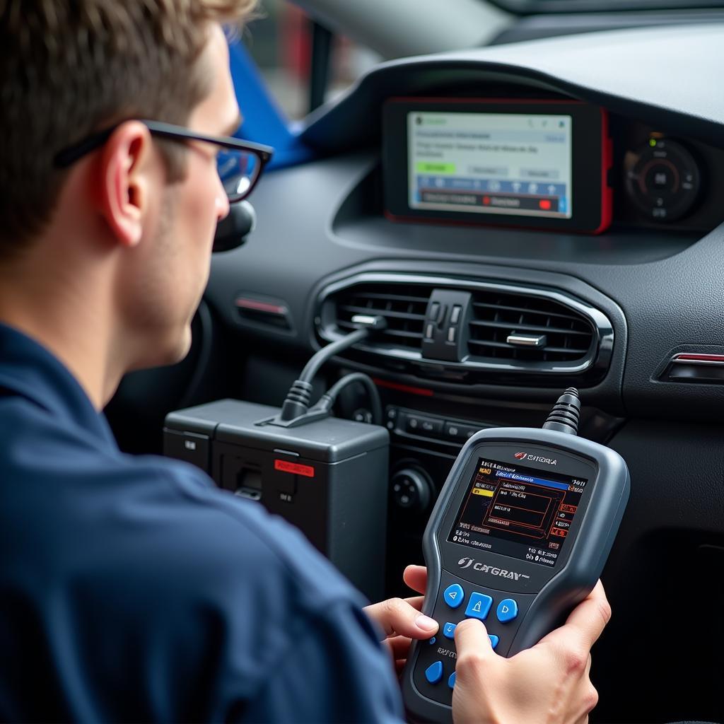 Using a dealer scanner for car diagnostics