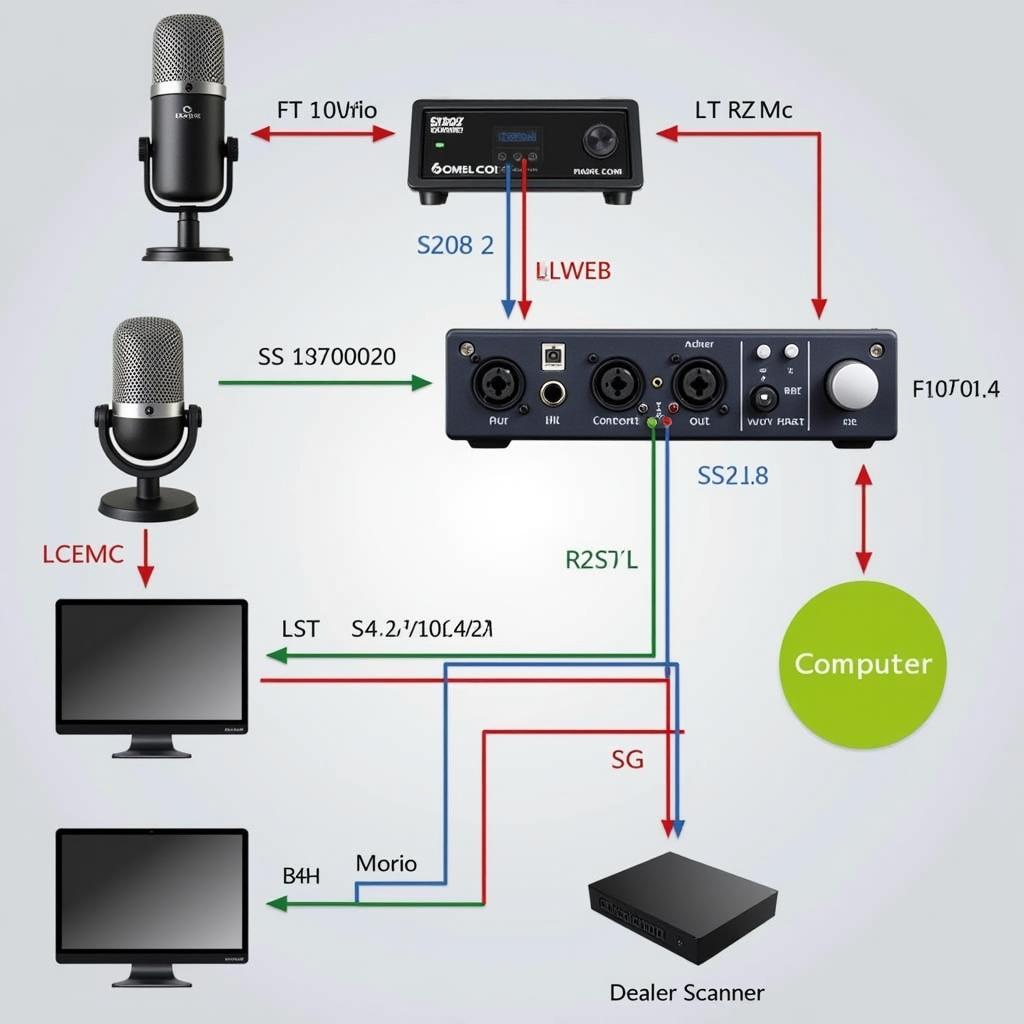 Dealer Scanner Setup for Podcast