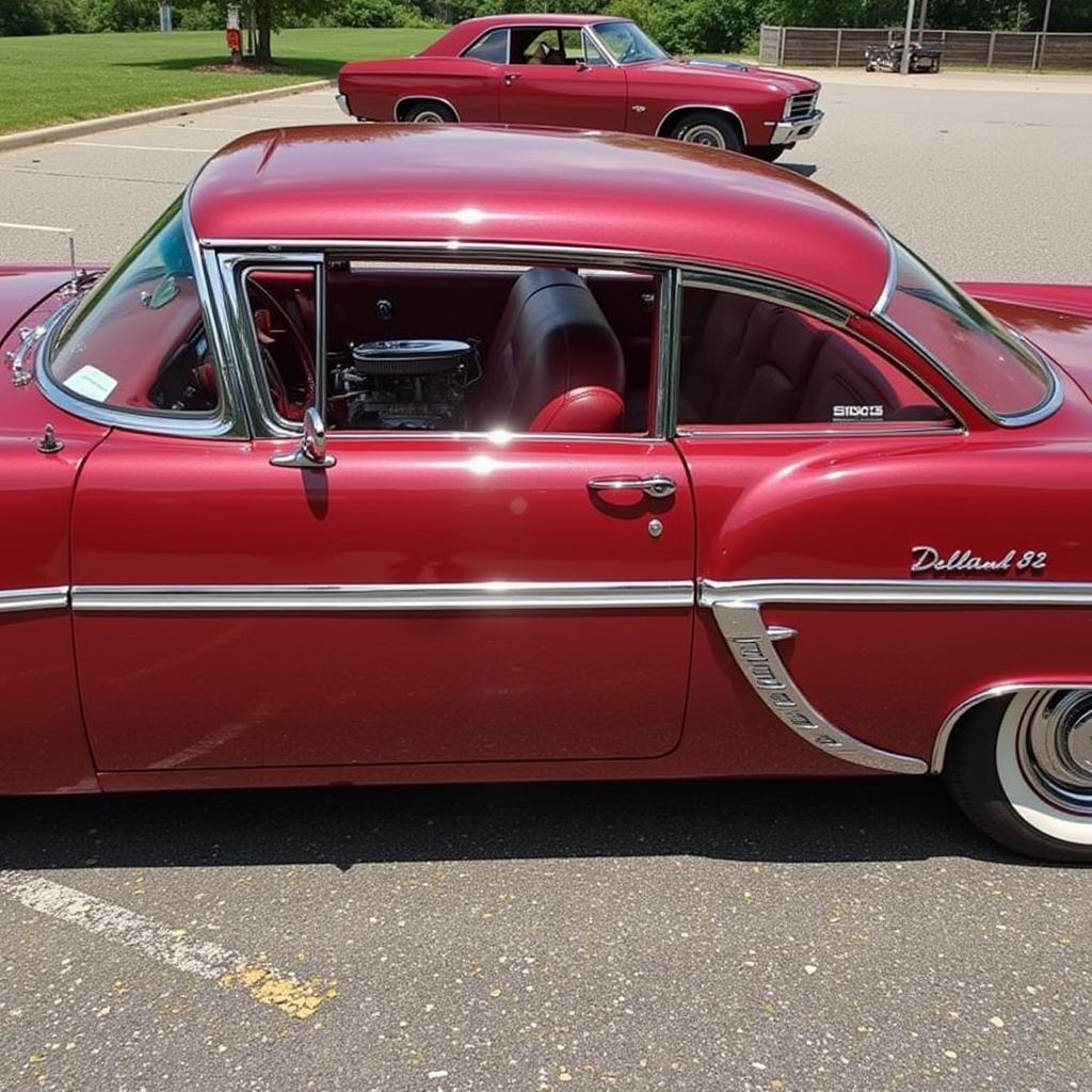 Classic Delta 88 Muscle Car from the 1950s