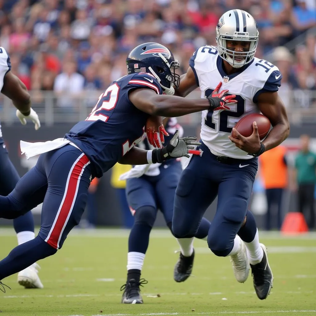 Demarcus Lawrence sacking a quarterback