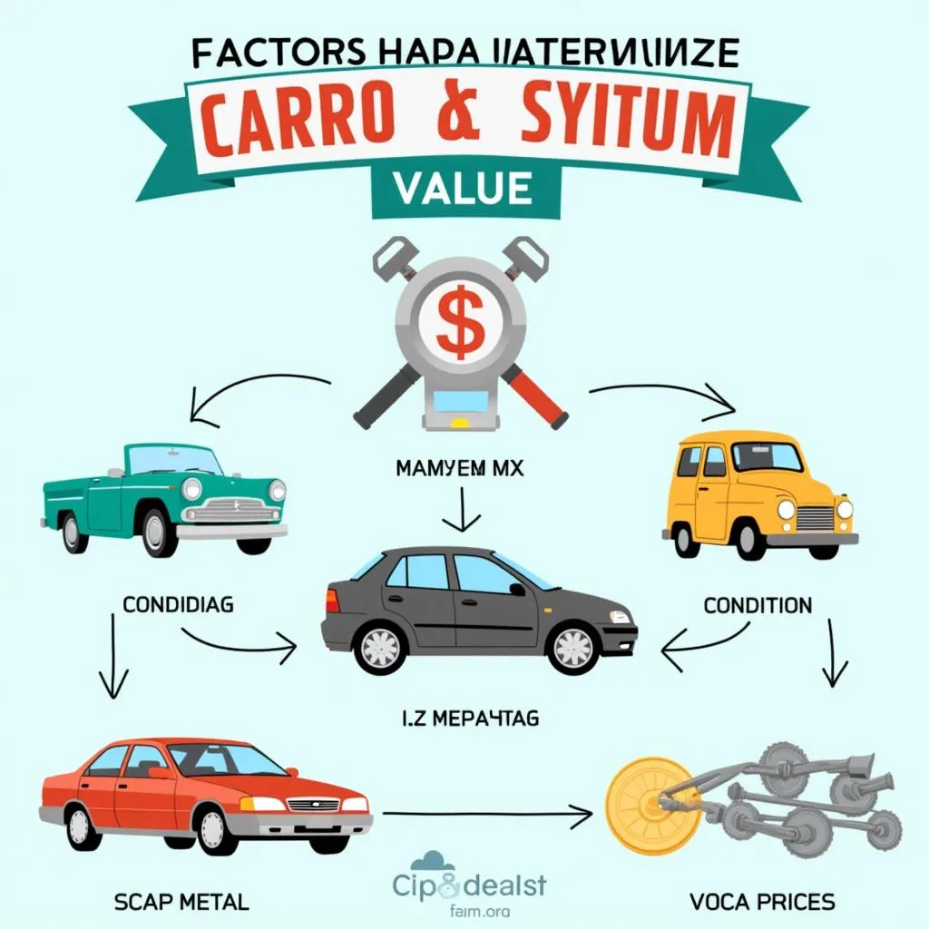 Factors influencing junk car value