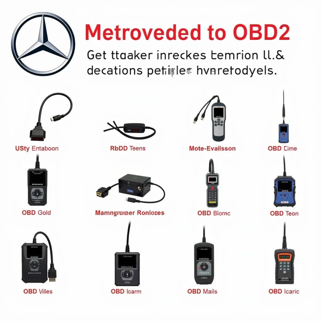 Types of OBD2 Scanners for Mercedes