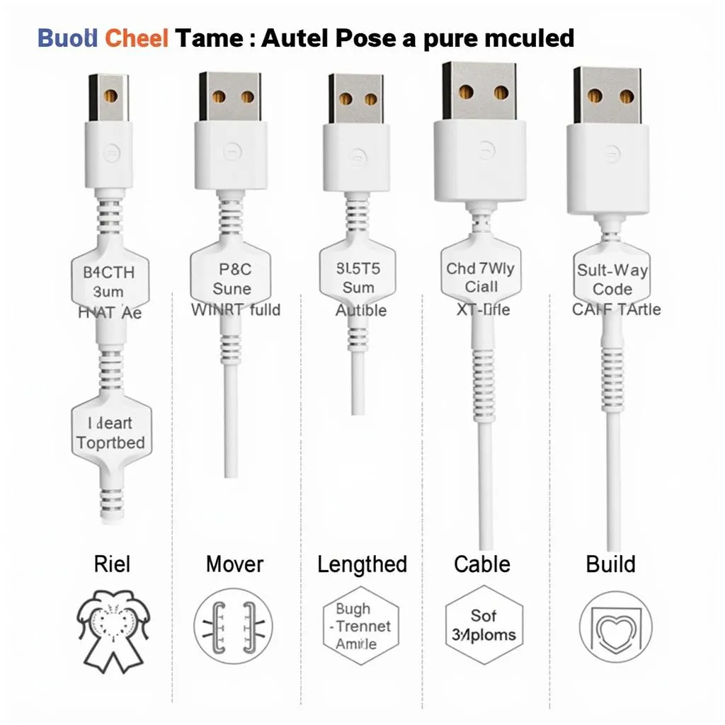 Autel Power Cord Types and Variations