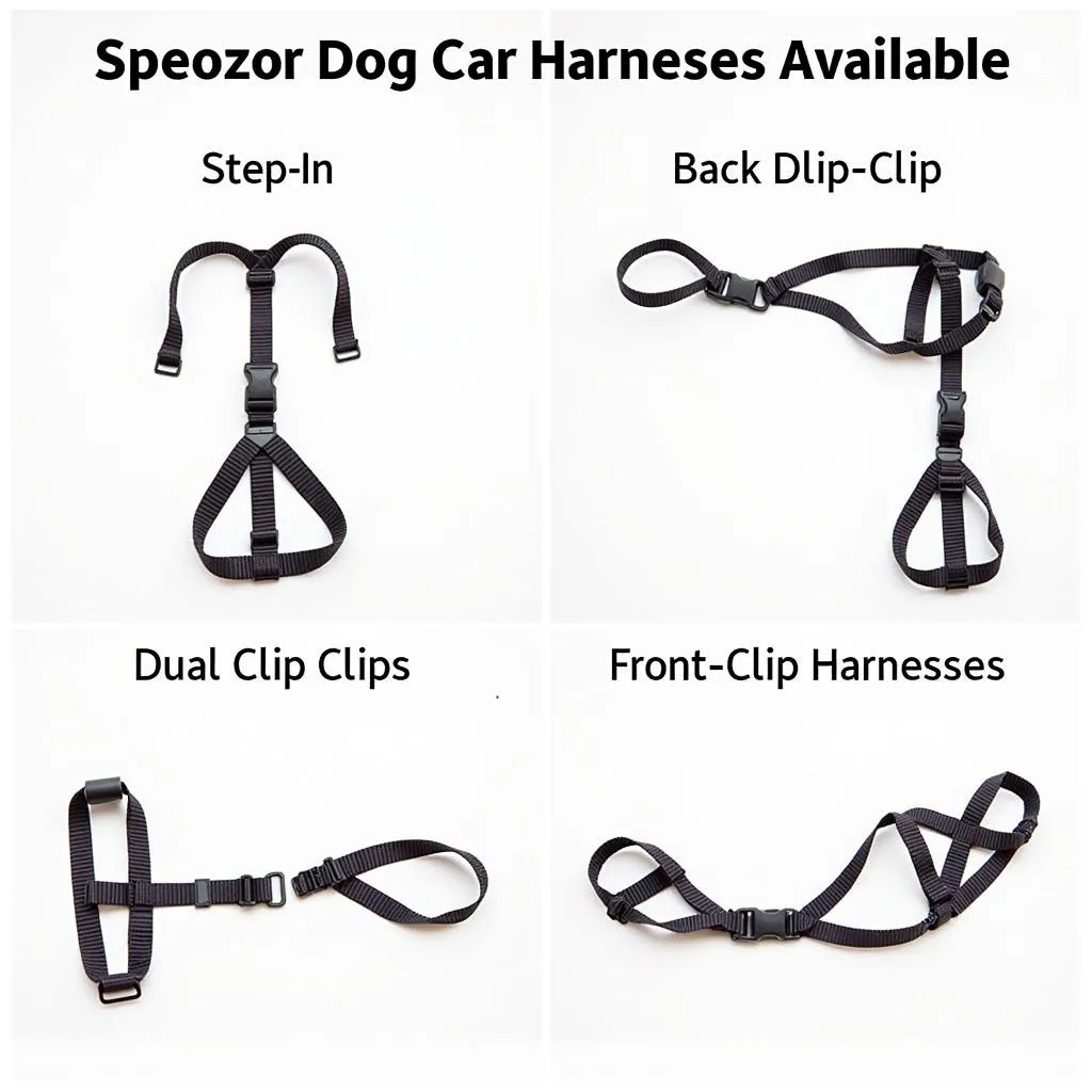 Different Types of Dog Car Harnesses