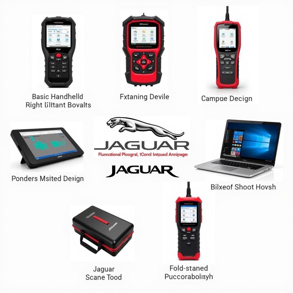 Various Jaguar Scan Tools