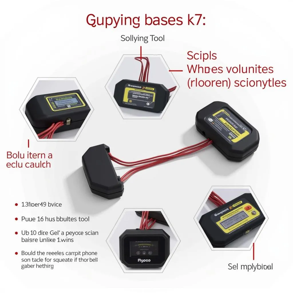 Different types of K7 scan tools