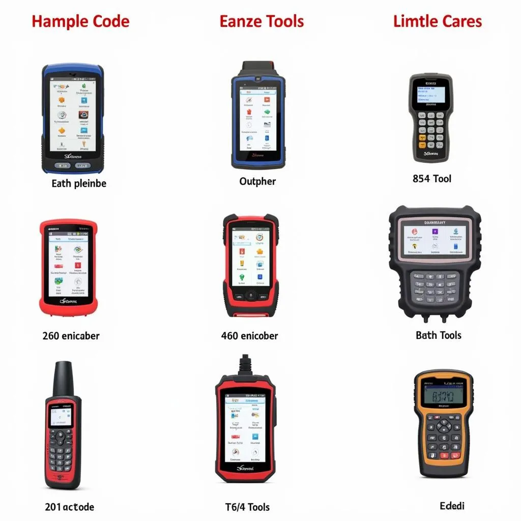 Various models of launch code readers available in the market