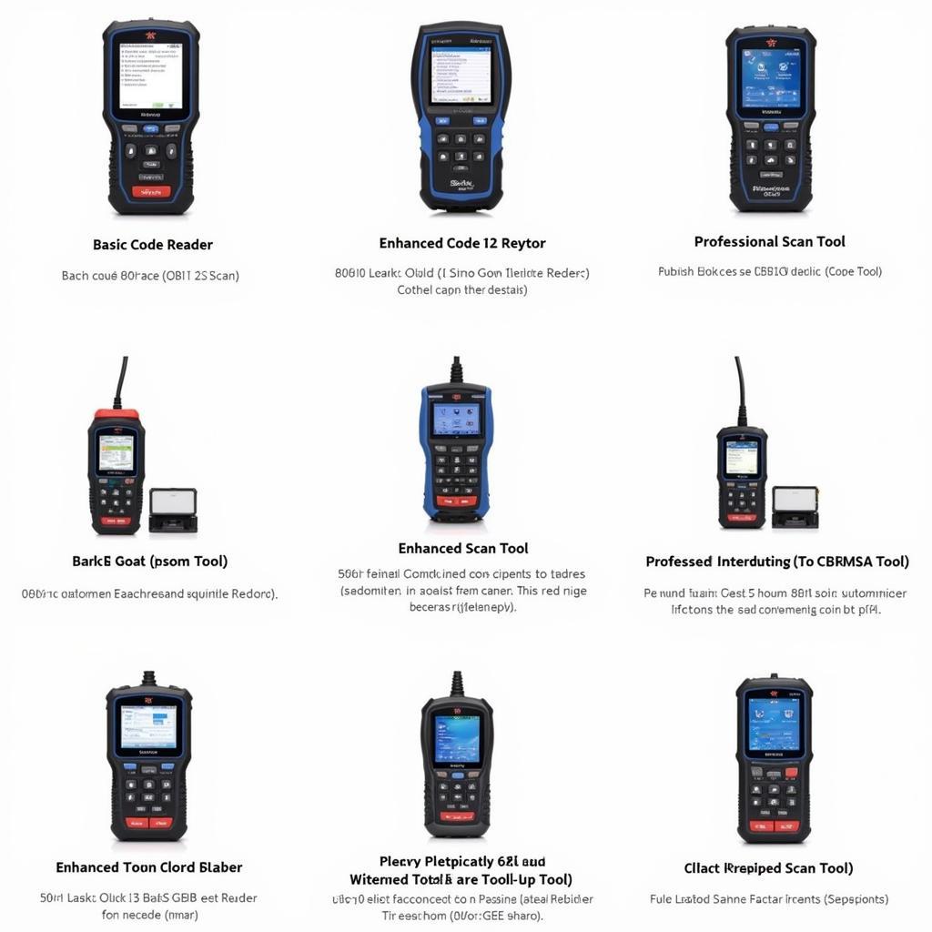 Various OBD II Scan Tools Available for Rent