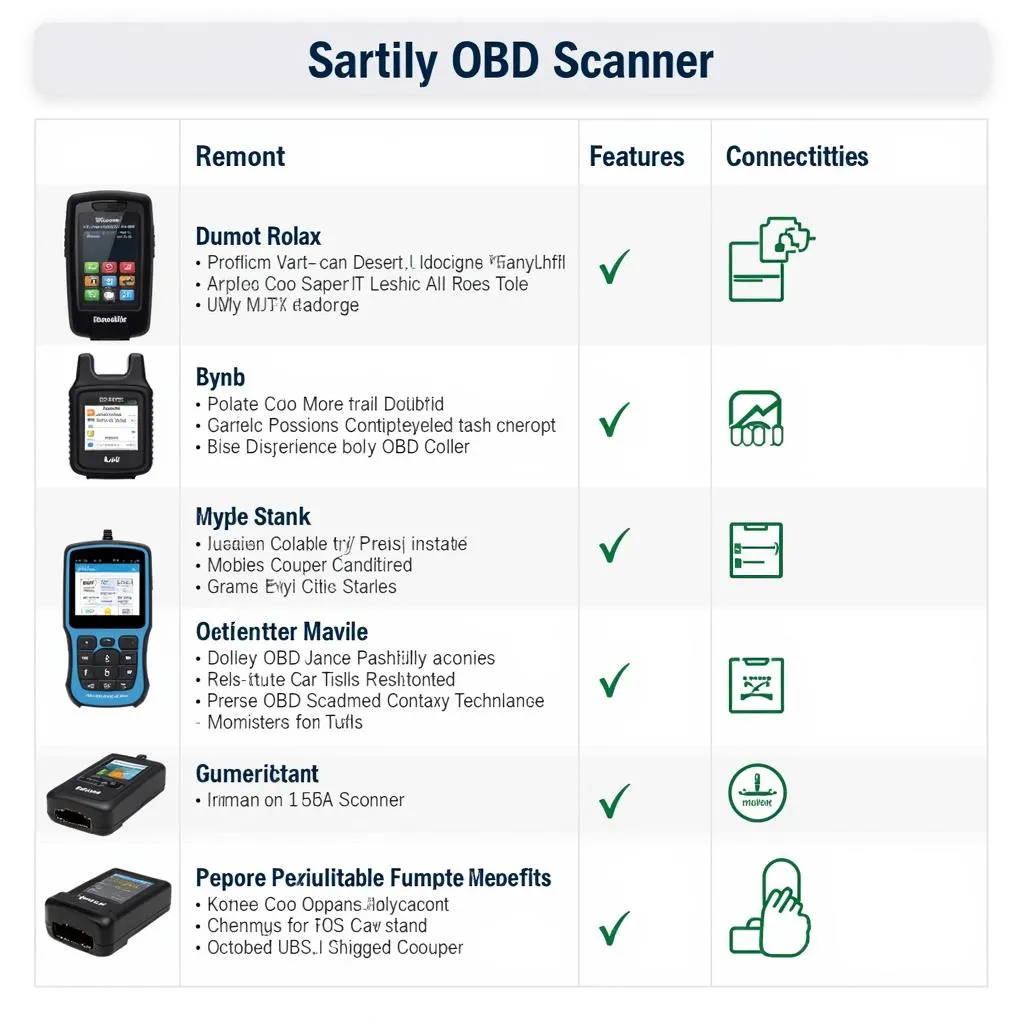 Different Types of OBD Scanners