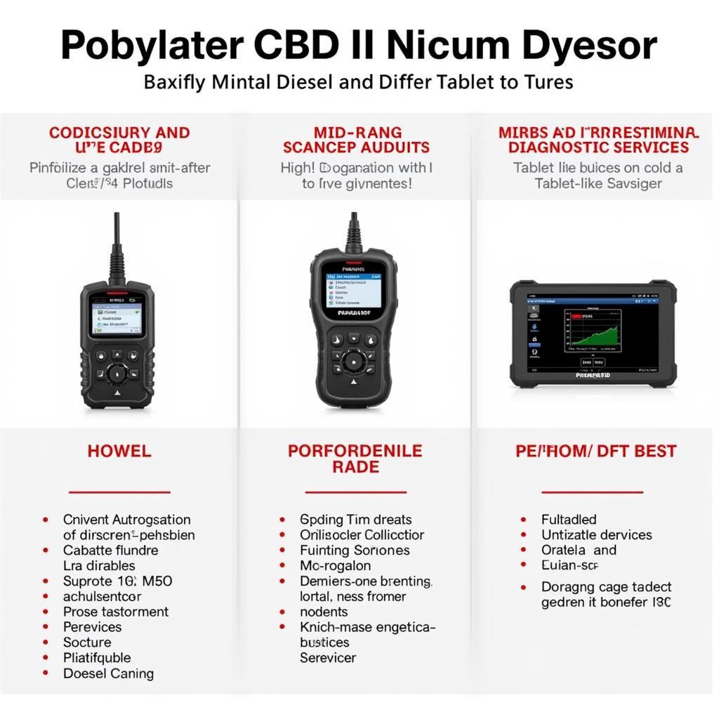 Different Types of Diesel OBD Scanners