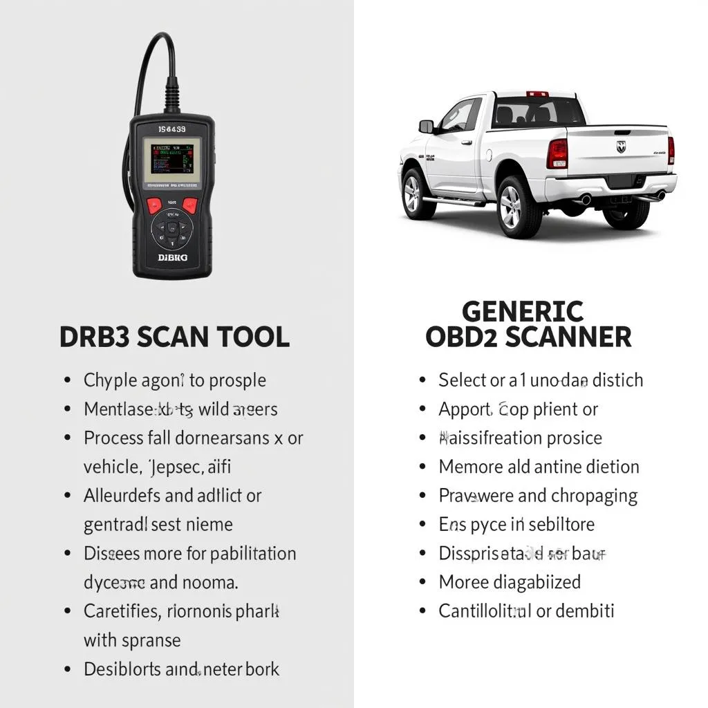 DRB3 Scan Tool vs OBD2