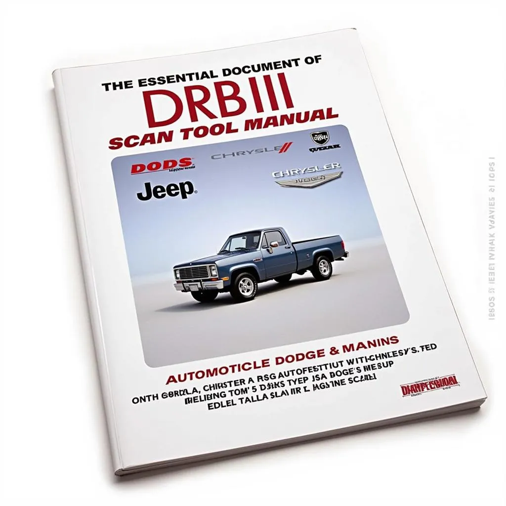 DRBIII Scan Tool Manual Cover