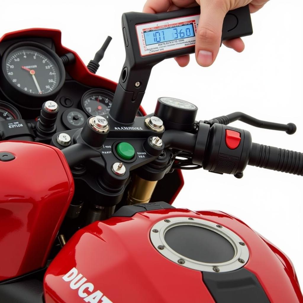 Connecting to the Ducati Diagnostic Port