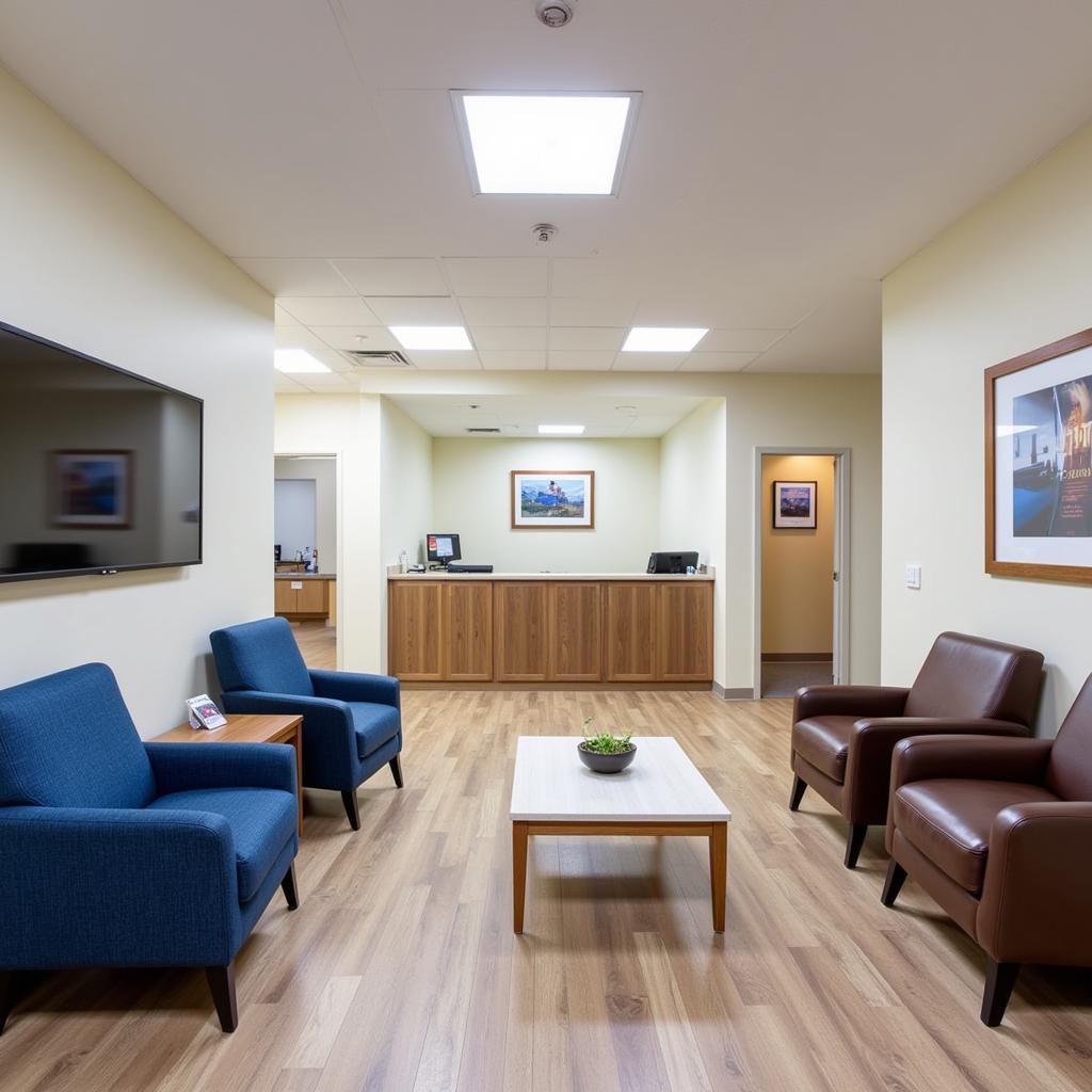 Duke Urgent Care Croasdaile Interior