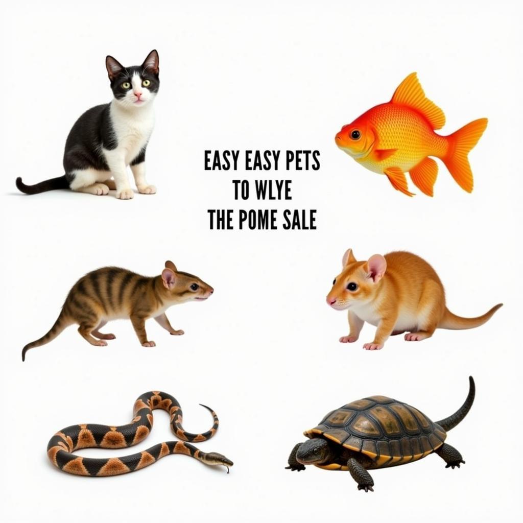 Easy pets for busy people: A guide to low-maintenance companions