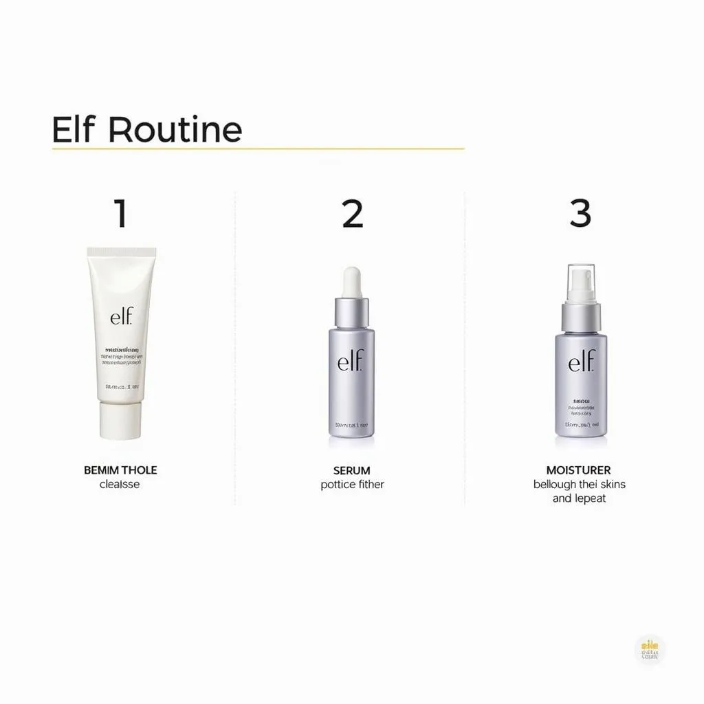 ELF Skin Care Routine Steps