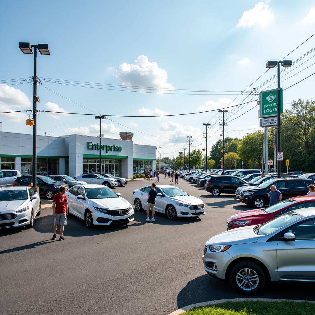 Enterprise Used Car Lot