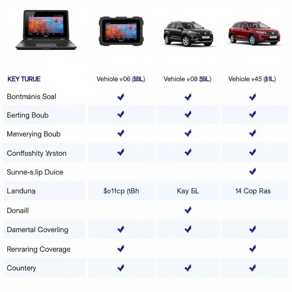 Comparison of Different Equus Scan Tool Models