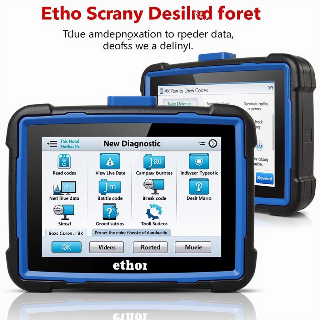 Ethos Scan Tool Diagnostic Interface