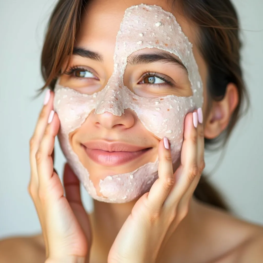 Exfoliating Face for Radiant Skin