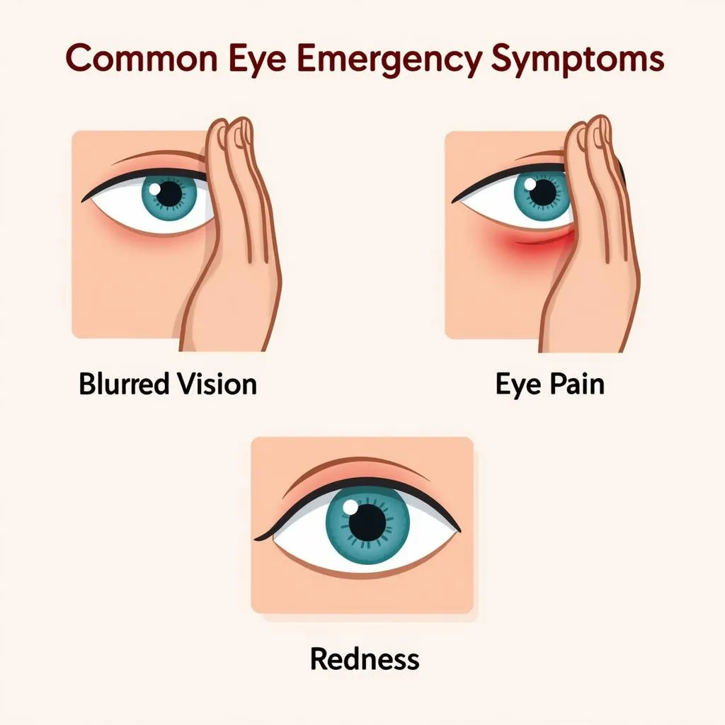 Common Eye Emergency Symptoms