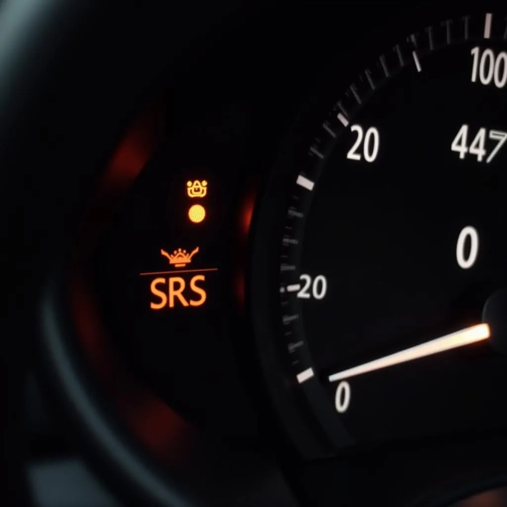 Faulty SRS Module Dashboard Warning Light